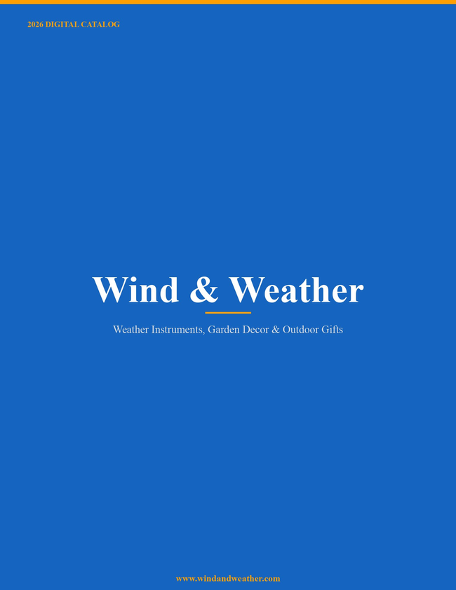 Wind & Weather 2026 Catalog Catalog Cover
