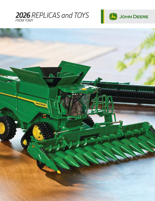 ERTL John Deere 2026 Replicas & Toys Catalog Catalog Cover