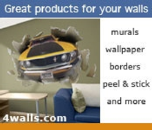Picture of wall paper murals from 4Walls catalog