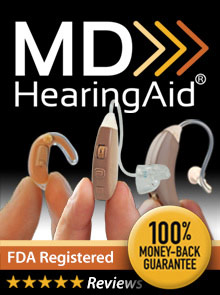Picture of md hearing aid from MDHearingAid catalog