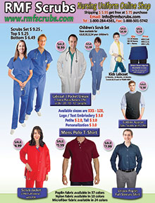 Picture of rmf scrubs from RMF Scrubs catalog