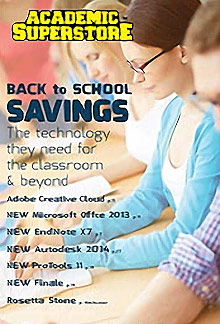 Picture of student discount software from  Academic Superstore catalog