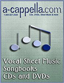 Picture of sheet music online from A-Cappella.com catalog