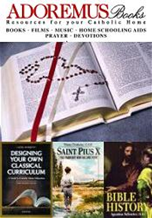 Picture of Catholic homeschooling from Adoremus Books catalog