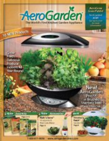 Picture of indoor herb garden from AeroGarden catalog