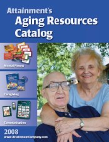 Picture of books for caregivers from Aging Resources catalog