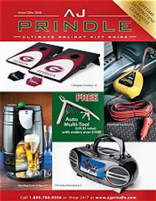 Picture of car travel accessories from AJ Prindle catalog