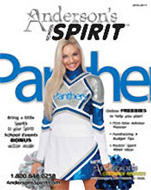 Picture of cheer megaphone from Anderson's Spirit catalog