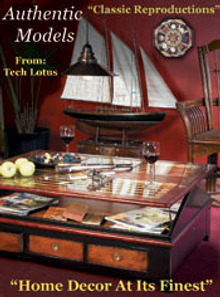 Picture of replica furniture from Authentic Models catalog