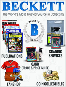 Picture of beckett media from Beckett Sports Collectibles & Memorabilia catalog