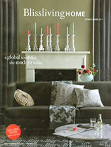 Picture of luxurious linens from Blissliving Home catalog