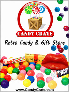 Picture of candy crate from Candy Crate catalog