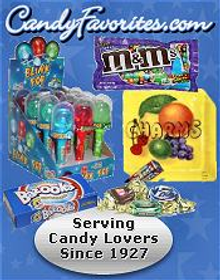 Picture of candy catalogs from CandyFavorites.com catalog