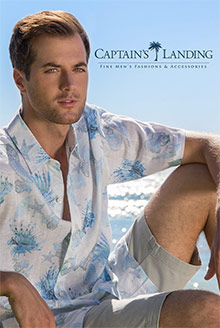 Picture of mens fishing shirts from Captain's Landing catalog