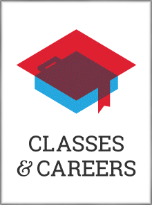Picture of classes and careers catalog from Classes & Careers catalog