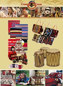 Picture of Native American craft supplies from Crazy Crow Trading Post catalog