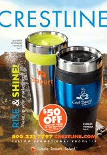 Picture of promotional items for business from Crestline Promotional Items catalog