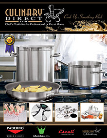 Picture of best cookware from Culinary Direct catalog