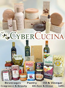 Picture of gourmet shop from CyberCucina Gourmet Food & Gift Baskets catalog