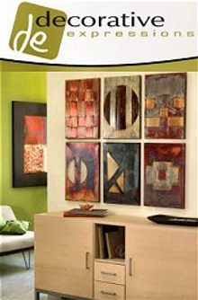 Picture of metal wall art from Decorative Expressions catalog