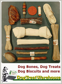 Picture of healthy dog treats from DogTreatWarehouse catalog