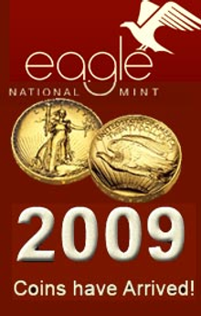 Picture of presidential coin collection from Eagle National Mint catalog