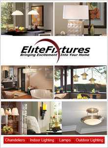 Picture of unique light fixtures from EliteFixtures.com catalog