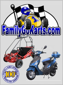Picture of family go karts from Family Go Karts catalog