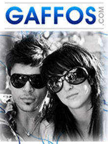 Picture of name brand sunglasses from Gaffos.com catalog