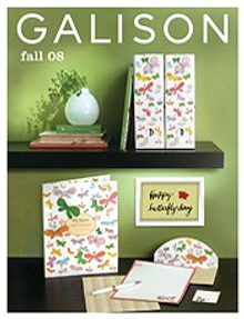 Picture of fine art  stationery  from Galison catalog