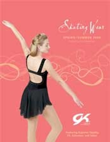 Picture of ice skating outfits from GK Elite Figure Skating catalog