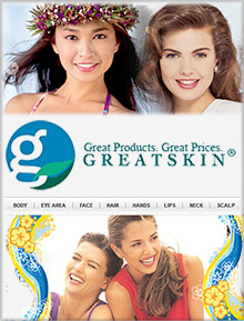 Picture of facial skin care from GreatSkin.com catalog