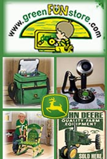Picture of John Deere toys for kids from Green Fun Store catalog