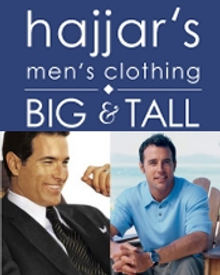 Picture of clothes for big men from Hajjar's Big & Tall catalog