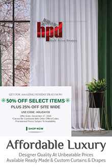 Picture of discount drapes and curtains from Half Price Drapes - Exclusive Fabrics & Furn catalog