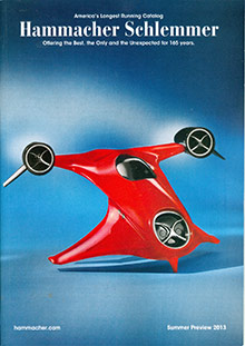 Picture of gadget gifts from Hammacher Schlemmer catalog