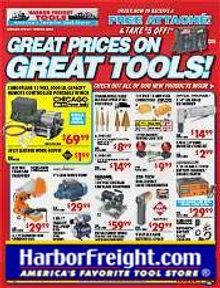 Picture of power tool supply from Harbor Freight Tools catalog