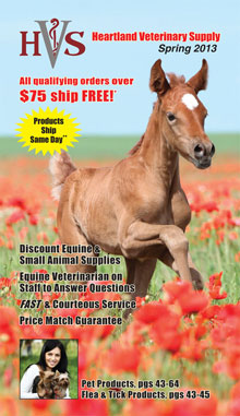 Picture of equine supplies from Heartland Vet Supply - Equine catalog