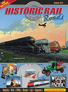 Picture of historic rail catalog from Historic Rail catalog