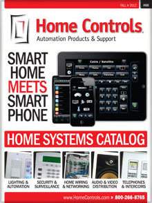 Picture of home controls from Home Controls catalog