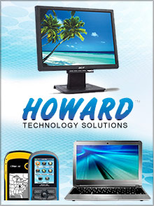 Picture of computers and accessories from Howard Computers catalog