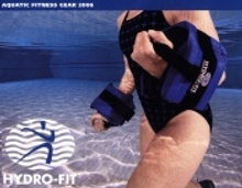Picture of aquatic fitness from Hydro-Fit Aquatic Fitness Gear catalog
