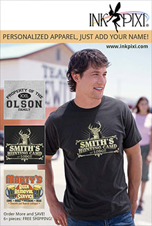 Picture of personalized t shirts from InkPixi catalog