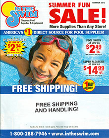 Picture of swimming pool accessories from In The Swim catalog