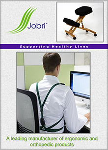 Picture of Jobri inversion table from Jobri catalog