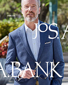 Picture of men's clothing suits from Jos. A. Bank catalog