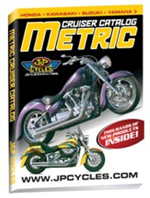 Picture of motorcycle brake lines from J & P Cycles-Metric Cruiser Motorcycle Parts catalog