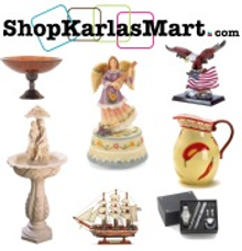 Picture of home and garden gifts from ShopKarlasMart.com catalog