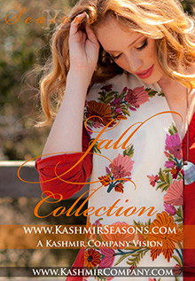 Picture of cashmere shawls from Seasons - Cashmere & Shawls catalog