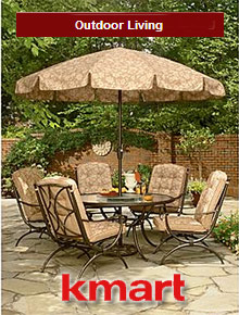 Picture of outdoor living products from K-mart Outdoor Living catalog